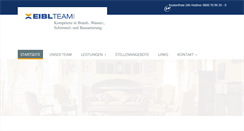 Desktop Screenshot of eibl-team.de